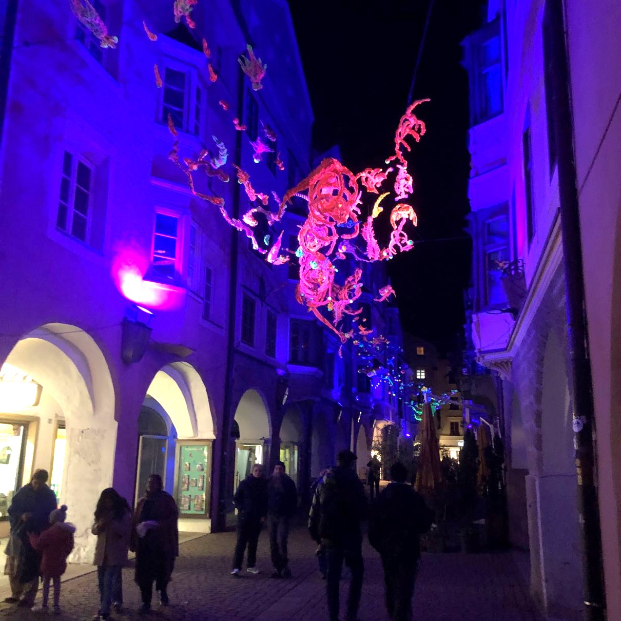 Water Light Festival, Brixen